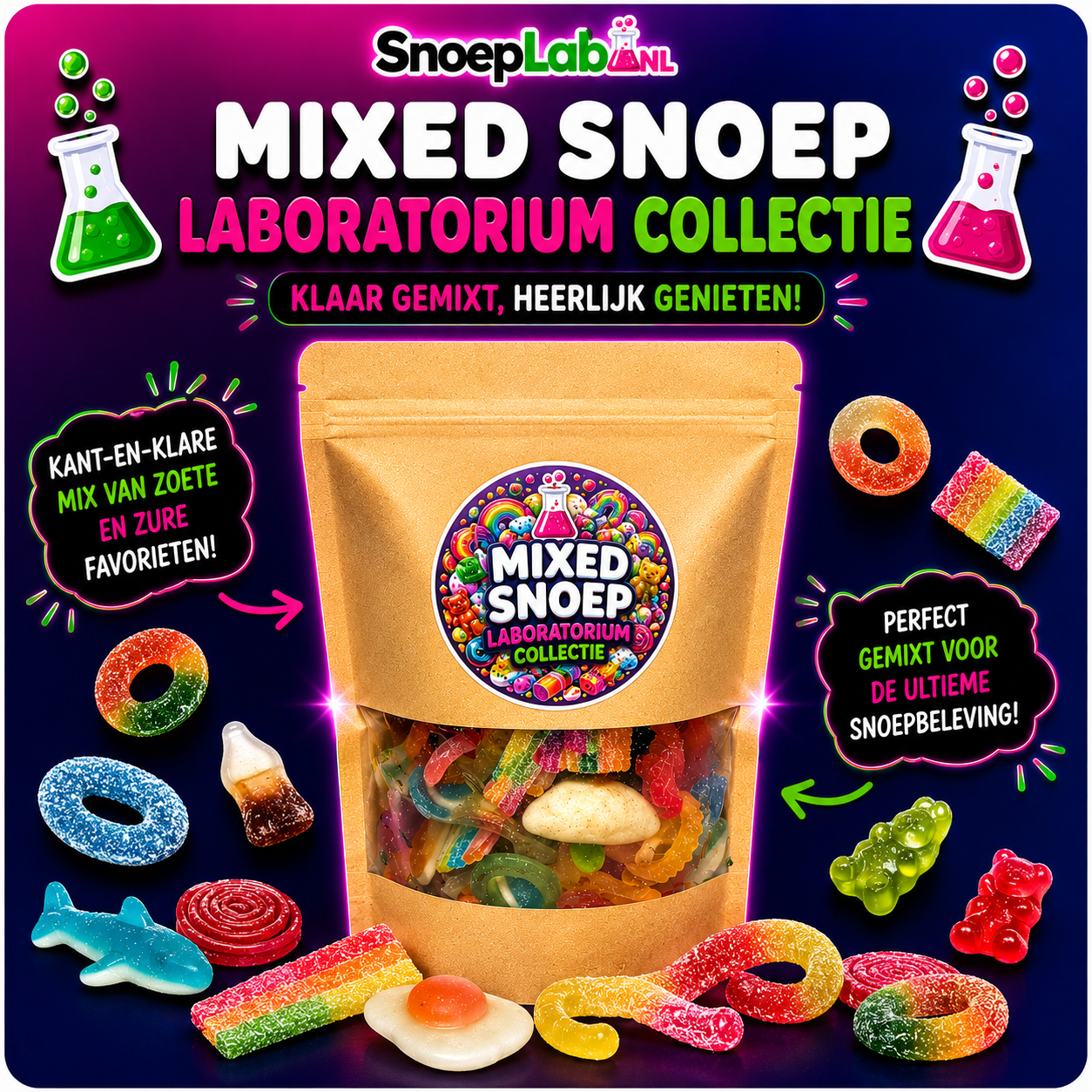 Mixed Snoep - Laboratorium Collectie