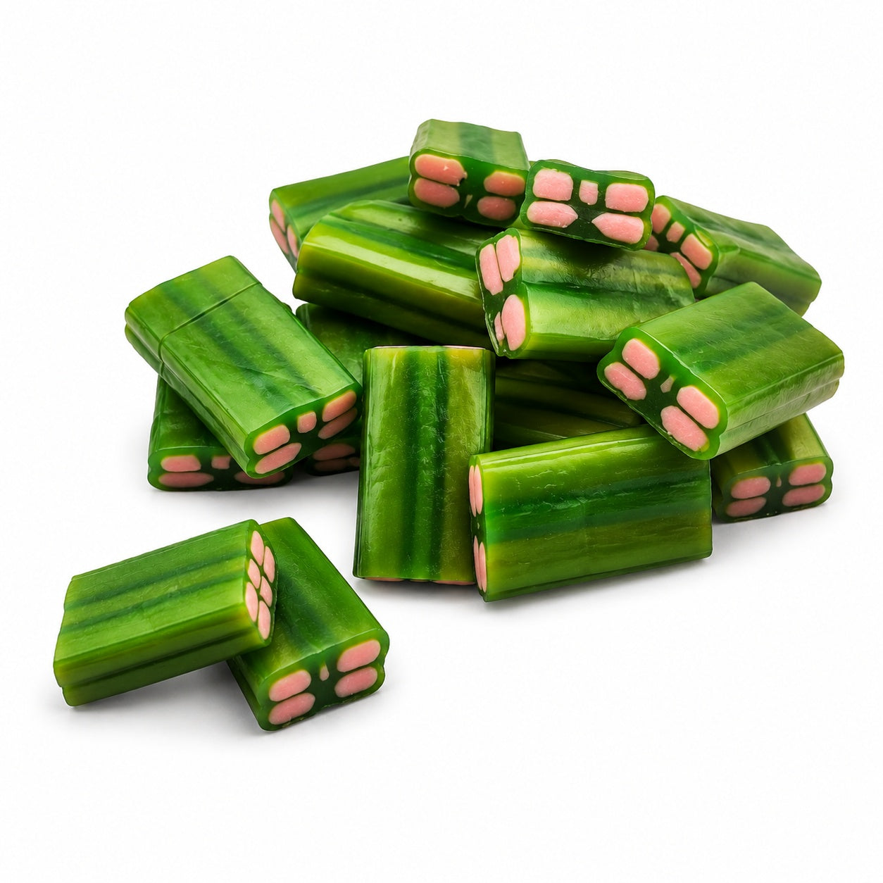 Watermelon Jelly Bricks